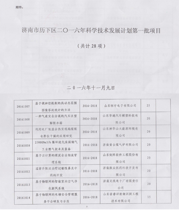 祝贺我公司申报科技项目获得上级部分验收通过